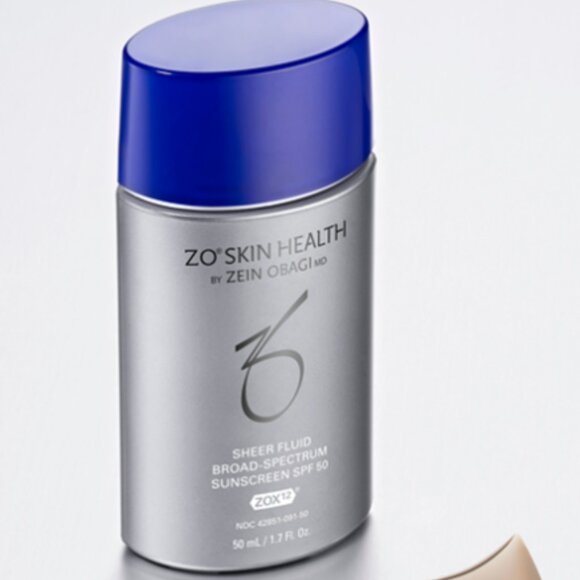 NWT Zo Skin Health Sheer Fluid Broad-Spectrum Sunscreen SPF 50 Exp: 04/26 - Picture 2 of 2